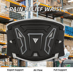 Heavy Lifting Professional Protection Safety Waist <b>Trainer</b> Belt Shoulder Straps Spandex Breathable Lumbar Support Body Brace - Product Image 2