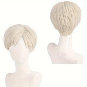 วิกผมผู้ชายแบรนด์ในประเทศ ทรงบ๊อบสั้น มีหน้าม้า รุ่น 22H60 วิกผมทนความร้อนสูง พร้อมอุปกรณ์จัดแต่งทรงผม รุ่น DM247 - Product Image 1