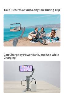 Multi Fonction Réglable L7cpro AI Face Tracking Gimbal Stabilizer Light and Portable Selfie Stabilizer for <span class=keywords><strong>Smartphone</strong></span> 0.4 0.3 - Product Image 3