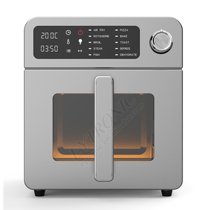 Nueva Freidora de Aire Digital de 10L, Sin Aceite, Electrodoméstico Profesional para el Hogar, Pantalla Inteligente con Ventana, Acero Inoxidable - Product Image 4