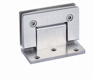 Produttore pesante specchio cromato lucido cerniere doccia 3/8 "a 1/2" vetro porta accessori Hardware - Product Image 1