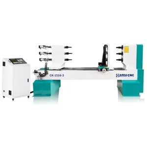 Máquina cortadora de árboles CNC precio que hace la máquina <span class=keywords><strong>torno</strong></span> de <span class=keywords><strong>madera</strong></span> <span class=keywords><strong>para</strong></span> <span class=keywords><strong>madera</strong></span> de gran diámetro - Product Image 1