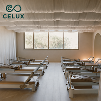 Ensemble de Reformer de Yoga et Pilates, Équipement d'Exercice Physique, Kit de 5 Pièces pour Entraînement à Domicile