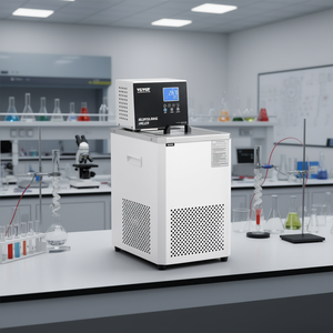 Enfriador de Recirculación Vevor de 6L, 23F-212F, Circulador Termostático de Acero Inoxidable para Uso en Laboratorio - Product Image 2