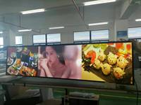 Çeşitli Boyutlarda Gerilmiş Çubuk LCD Reklam Ekranı Kapasitif Dokunmatik IPS Panel Mini-LED Arka Aydınlatma 1000cd/m Parlaklık 60Hz