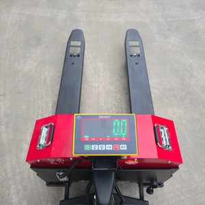 1500kg 3000kg Full Electric Pallet Jack Básculas de pesaje Carretilla elevadora electrónica con báscula de pesaje Báscula de pesaje - Product Image 2