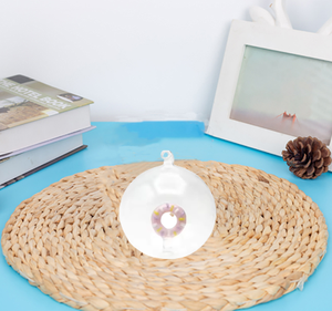 Pendentifs boule de <span class=keywords><strong>verre</strong></span> de Noël personnalisés en gros suspendus ornements boule de <span class=keywords><strong>verre</strong></span> pour la fête - Product Image 5