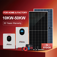 AMIBA Heim-Solarspeichersystem 5kW 10kW 15kW 3KW Komplettset Hybrid-Stromlösung mit Lithium-Batteriepack