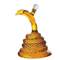 Decantador de Whisky de Lujo OEM en Oferta, Nuevo y Popular, 1000 ml, Alta Calidad, Diseño de Serpiente