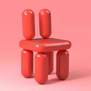 Design a forma di palloncino sedia da balcone adorabile schienale per bambini sedia da soggiorno graziosi mobili per la casa - Product Image 2