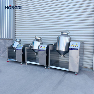 Mélangeur à double cône, avec chargeur sous vide, équipement en acier inoxydable, utilisé pour la poudre de pigment et le traitement chimique des aliments - Product Image 6