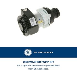 Conjunto de Bomba de Circulación para Lavavajillas Ge Appliances WD26X23258, Eléctrica, 110-120 V, Plástico, para el Hogar - Product Image 2
