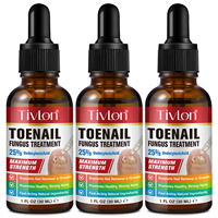Tivlon 30ml Traitement Extra Fort Contre la Mycose des Ongles, Solution Répératrice pour Ongles, Sérum de Réparation des Ongles de Pieds