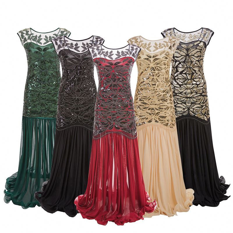 1920s Great Gatsby Flapper Dress