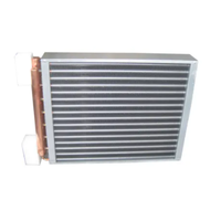 Échangeur de chaleur à ailettes en aluminium pour rideau d'air et unité de ventilation d'air chaud pour quai de chargement