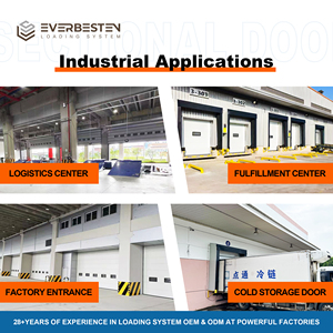 <span class=keywords><strong>Porte</strong></span> sectionnelle isolée en acier pour entrepôt, <span class=keywords><strong>porte</strong></span> de garage pour quai de chargement, centre logistique et applications industrielles - Product Image 4