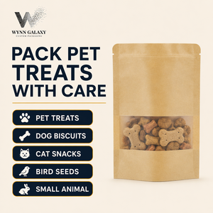 Bolsa de Papel Kraft Personalizada con Ventana Transparente de 18x26+4cm, Cierre Hermético, para Café, Nueces, Snacks y Alimentos, Disponible en EE. UU. - Product Image 6