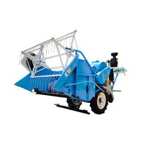 Moissonneuse-batteuse de grains de riz pour l'agriculture Mini moissonneuse-batteuse de blé Tracteur à pied Fèves de soja Machine à moissonner