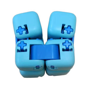 وصول جديد حار بيع Miltu الملونة فيدجيت صندوق أعمى مكعب التعليم الإصبع طرف بناء كتل الطوب لعبة قالب من البلاستيك - Product Image 3