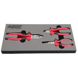 คีม Kravm และเครื่องตัดสายไฟแบบหดได้ (3ชิ้น) - Product Image 1