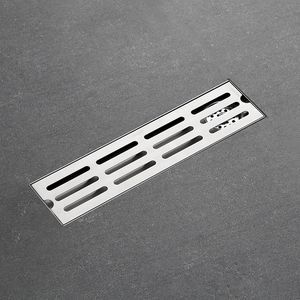 Commercio all'ingrosso rettangolare lungo lavanderia bagno sus 304 in acciaio inox sottile scarico a pavimento lineare per le docce - Product Image 2