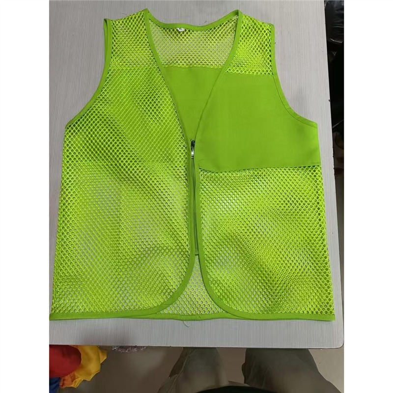 เสื้อกั๊กตาข่ายตกปลา - สีเขียวอ่อน