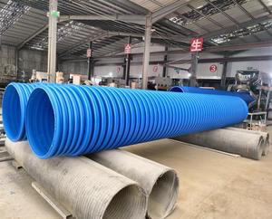 DN300-4000 HDPE đường kính lớn màu đen đôi tường ống thoát nước Ống thu thoát nước ống nhựa ống cống - Product Image 5