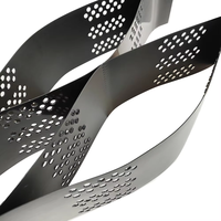 Géocell en plastique HDPE texturé et perforé, prix fabricant, grille de gravier, géocell pour la construction routière