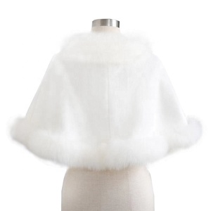 Mantella Antivento di Alta Qualità per Donna, Cappotto in Morbida Pelliccia, <span class=keywords><strong>Poncho</strong></span> Corto in Acrilico Lavorato a Maglia Effetto Pelliccia di Volpe, Versatile e alla Moda - Product Image 6