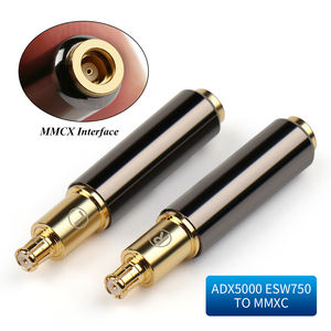 Adaptateur convertisseur plaqué or Meze99 109 <span class=keywords><strong>TAGO</strong></span> T3/T1 T5 ADX5000 MDR-Z1R vers prise MMCX - Product Image 3