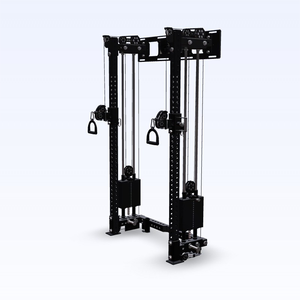 <span class=keywords><strong>Rack</strong></span> <span class=keywords><strong>de</strong></span> Potencia Montado en Pared con Soporte para Sentadillas que Ahorra Espacio para Gimnasio en Casa, Equipo <span class=keywords><strong>de</strong></span> Fitness Resistente para Garaje y Apartamento - Product Image 1