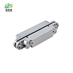 Bisagra Oculta Moderna de 180 Grados Plateada Anticorrosión Silenciosa Pulida 3D Oculta para Puerta de Madera Bld-a01-6 Apertura de 180 Grados - Product Image 1
