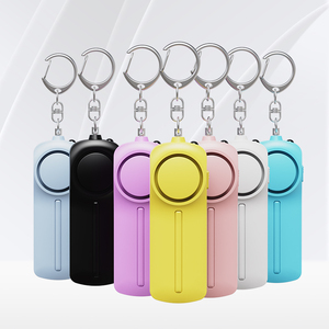 Tự Bảo Vệ Còi Báo Động An Toàn Cá Nhân Và Ánh Sáng Keychain 130 dB An Toàn Âm Thanh AAA Pin Báo Động Cá Nhân - Product Image 1