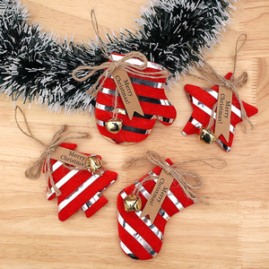 <b>Christmas</b> Cross Border <b>Christmas</b> <b>Tree</b> Decorative Hanging Ornaments <b>Mini</b> <b>Christmas</b> <b>Tree</b> Five Pointed Star Hanging Decor - Product Image 2