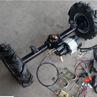 Kit de conversion de vélo à trois roues à chaîne différentielle de 3 kW 48 V pour drift trike
