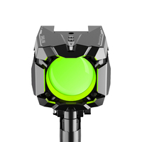 Lampu Proyektor Strobo Eksternal Motor ShiLan M1-002 60W DC 12V Tahan Air 6000LM LED Kecerahan Tinggi