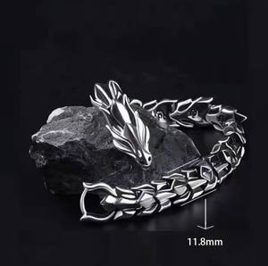 <span class=keywords><strong>สร้อย</strong></span><span class=keywords><strong>ข้อ</strong></span><span class=keywords><strong>มือ</strong></span>หัวมังกรวินเทจสำหรับผู้ชาย<span class=keywords><strong>สร้อย</strong></span><span class=keywords><strong>ข้อ</strong></span><span class=keywords><strong>มือ</strong></span>ฮิปฮอป<span class=keywords><strong>มังกร</strong></span>แนวพังก์เครื่องประดับโลหะหลากสีสายรัดข้อมือนักขี่จักรยานของขวัญ - Product Image 5