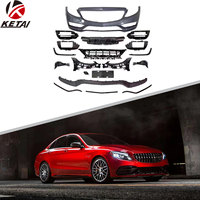 2019 C63 Style PP matériel carrosserie accessoires pare-chocs avant pour BENZ W205/C205 2015-2021