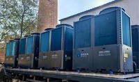 Bomba de Calor de Alto Rendimiento, Bajo Consumo de Carbono y Gran Capacidad para Calefacción y Agua Caliente con Función de Recuperación de Calor para Lugares Fríos