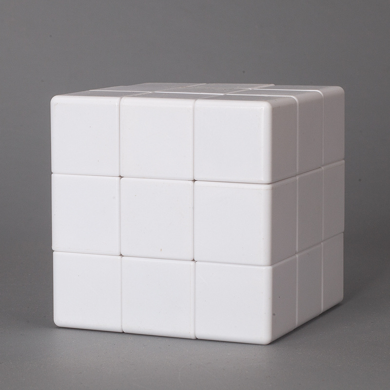 57mm sin fisuras 3x3 cubo blanco