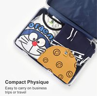 Sac cosmétique magique avec cordon de serrage Sac de maquillage ouvert Lazy Flat Lay Portable Travel Jewelry Cosmetic Bag
