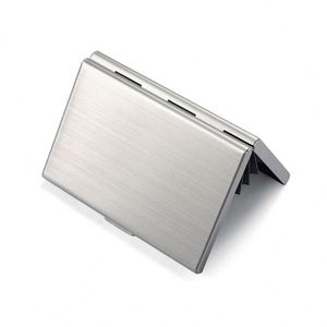 YS976 Stainless Steel RFID Credit <b>Card</b> Holder Credit <b>Card</b> Wallet <b>Protector</b> RFID Metal Credit <b>Card</b> Case for Women or Men - Product Image 5