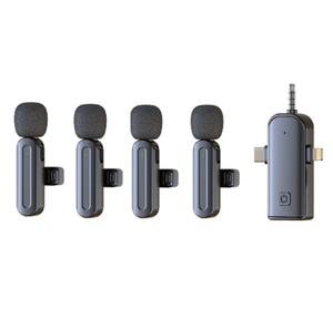 Microphones Lavalier Sans Fil pour iPhone Téléphone Android Appareil Photo Ordinateur Microphone Miniature Professionnel pour <span class=keywords><strong>Enregistrement</strong></span> Vidéo - Product Image 4