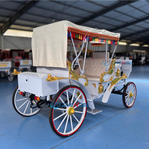 Vente en gros de calèches électriques personnalisables en couleurs sur mesure pour la visite touristique sans chevaux - Product Image 2