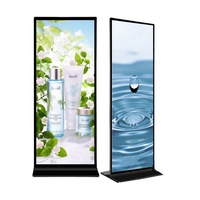 32 49 55 65 75 86Inch LCD Digital Signage and Display Android IR or Capacitive Touch 4k 1080p Indoor AD Player for Advertising
