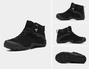 Chaussures de randonnée légères pour l'extérieur, résistantes à l'usure, respirantes, imperméables, camouflage, unisexes, bottes de randonnée en montagne - Product Image 2