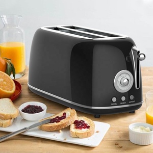 neuer toaster langer retro 4-teiliger brotroaster sandwich torradeira pop-up-edelstahl-toaster