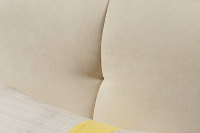 Lit jumeau en bois de chêne au design simple et moderne lit King Size en bois massif avec revêtement doux pour chambre à coucher lit à usage domestique