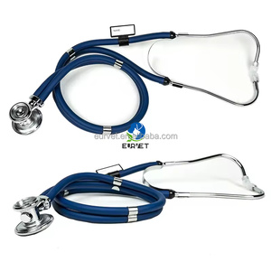 Estetoscopio Pediátrico Manual de Doble Cabeza EUR PET, Precio de Fábrica, Equipo Médico de Acero Inoxidable de Doble Tubo para Uso Clínico - Product Image 3
