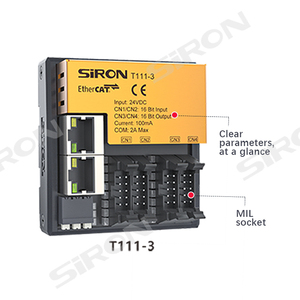 Módulo Inteligente Integrado SiRON T11 con Conexión Rápida por Cable, Compatible con EtherCAT, Profinet, Modbus, Control de Automatización Industrial T11 Mo - Product Image 5